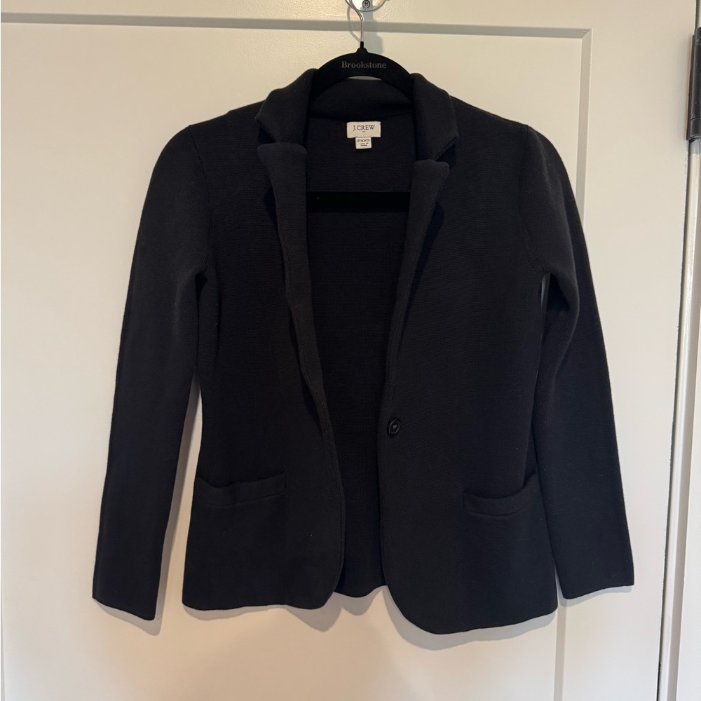 J. Crew Women's Elegant Black Blazer
